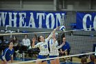 VB vs MHC  Wheaton Women's Volleyball vs Mount Holyoke College. - Photo by Keith Nordstrom : Wheaton, Volleyball, VB